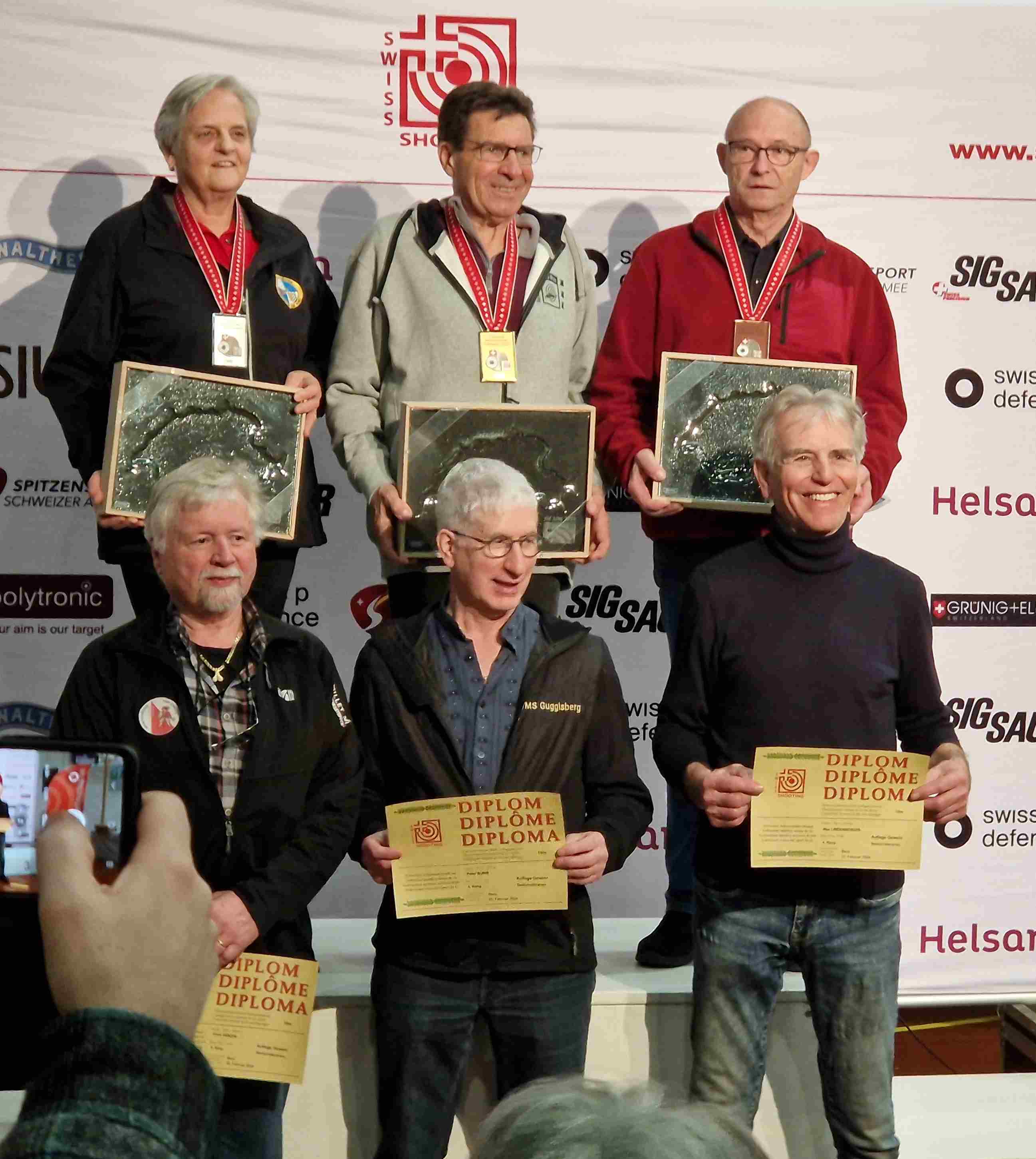 CH-Meisterschaft G10m Auflage Senior-Veteranen